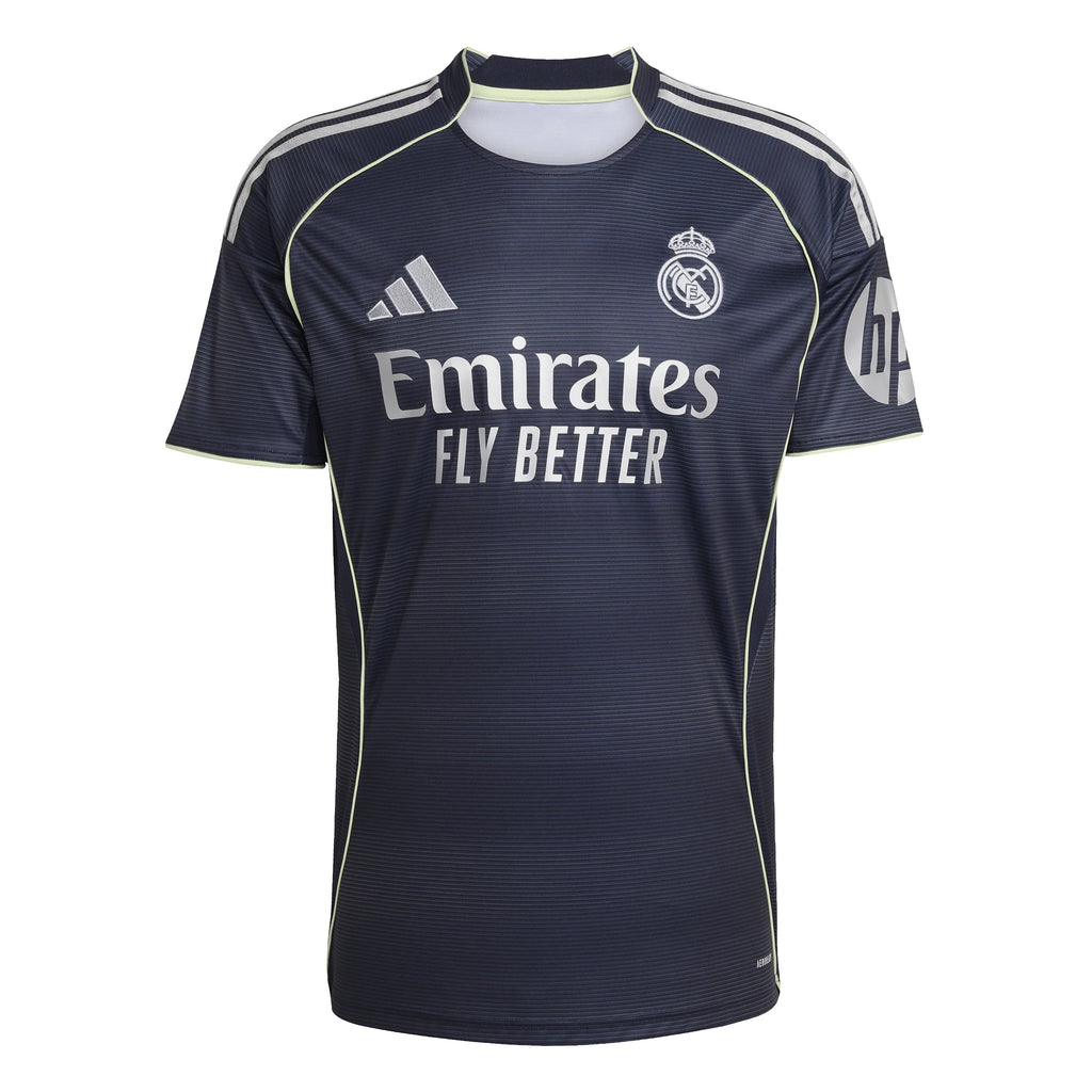adidas Real Madrid Away Mens Soccer Jersey 25 26 Blue
