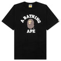 College Tee Black