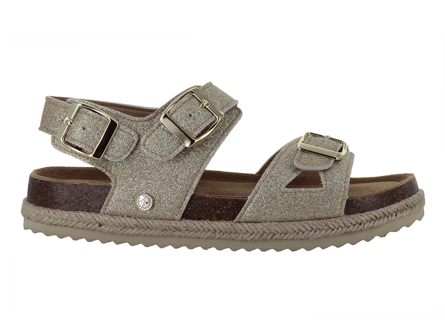 Sandalias XTI Color Oro para Niña
