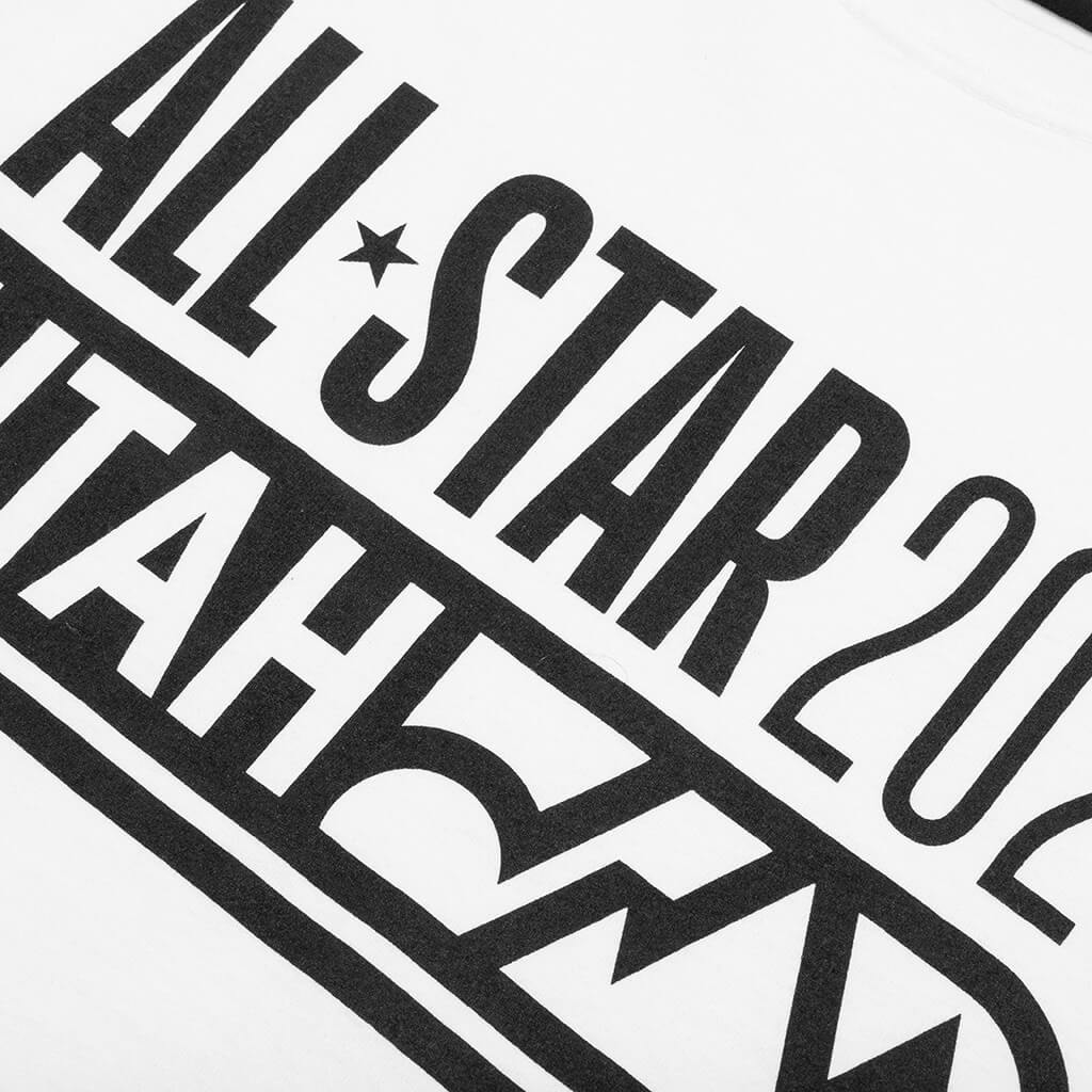 NBA All Star 23 L S Tee White
