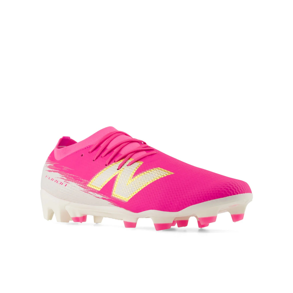 New Balance Furon Team V8 FG Firm Ground Mens Soccer Cleats Pink Heat