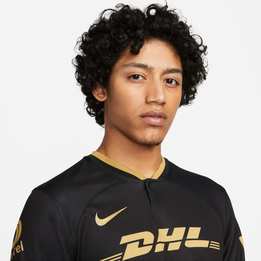 Nike Pumas Third Stadium Jersey 23 Black Truly Gold Truly Gold