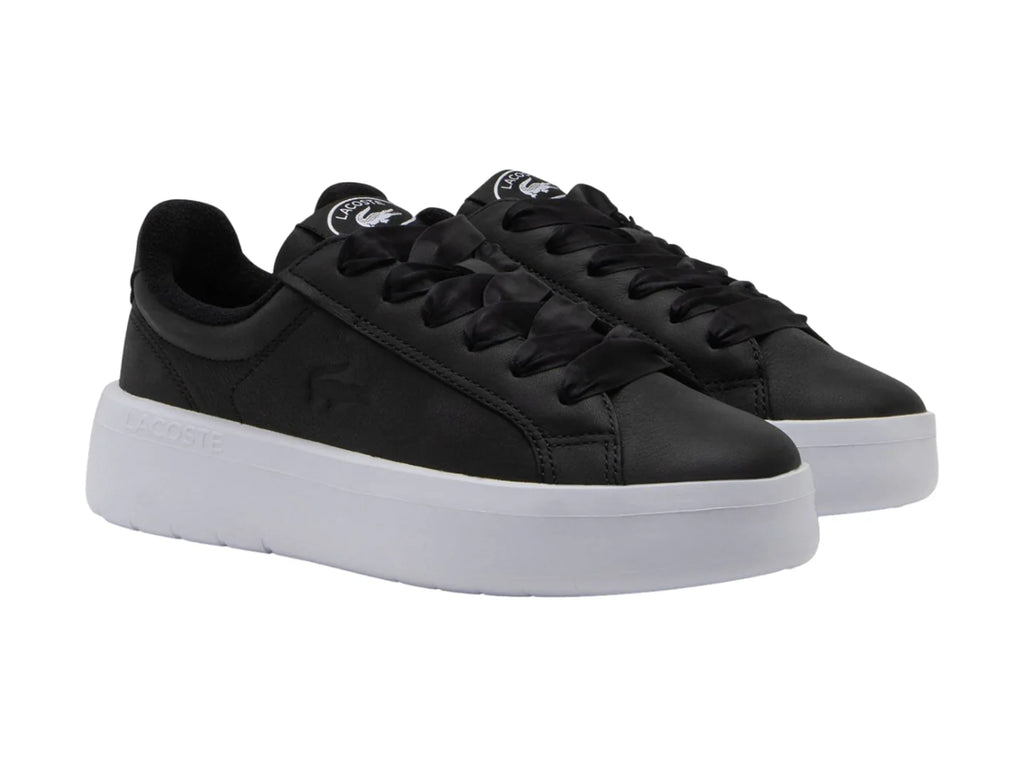 Tenis Lacoste Carnaby Plat LT Negro para Mujer