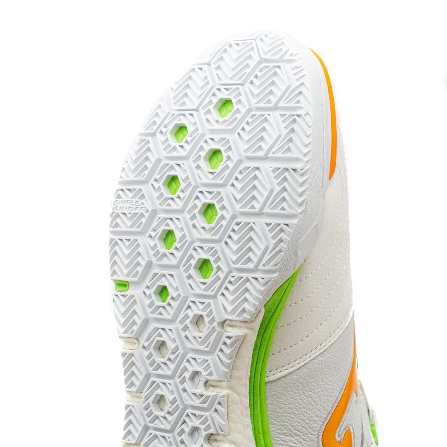 JOMA Top Flex Rebound 2332 IN Indoor Soccer Shoes White Orange