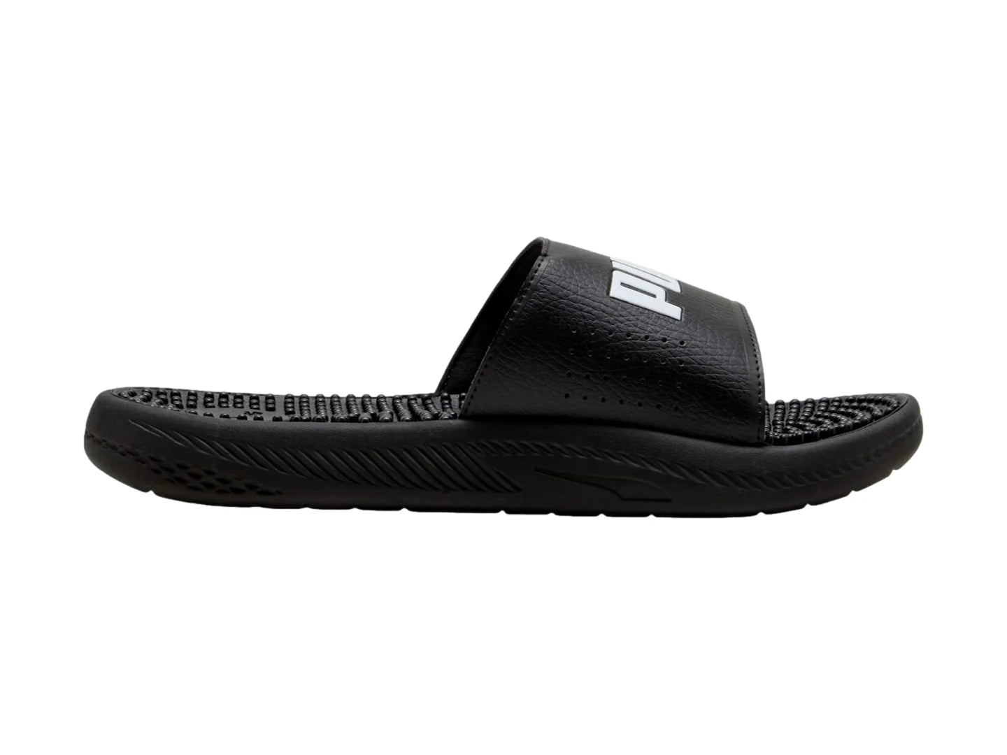 Sandalias PUMA Softride Slide Massage Negro para Hombre