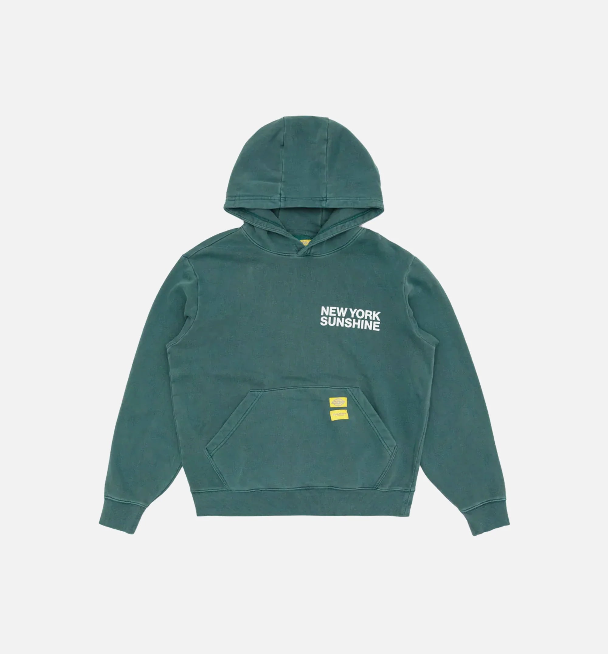 NYS Midweight Fleece Mens Hoodie Green