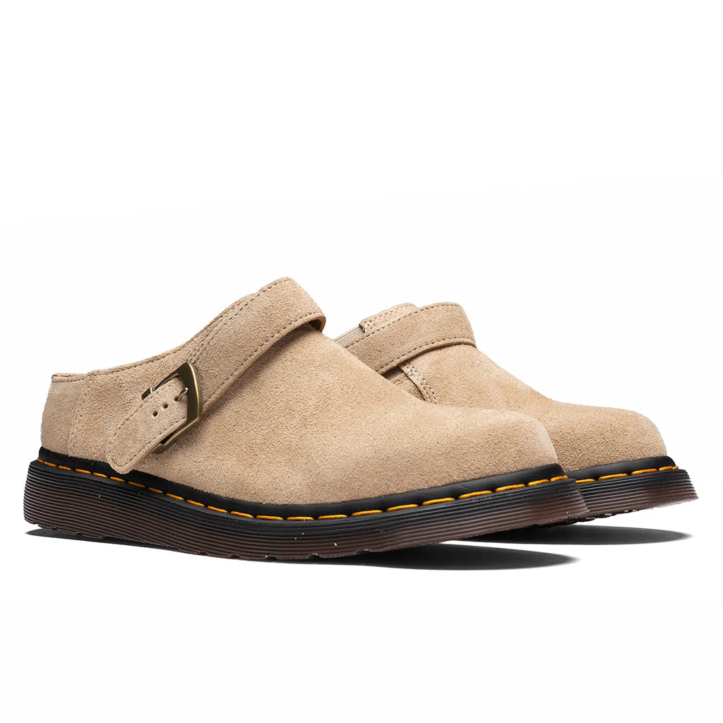 Isham Desert Oasis Suede Parchment Beige