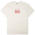 FastFood Menu Tee Washed White