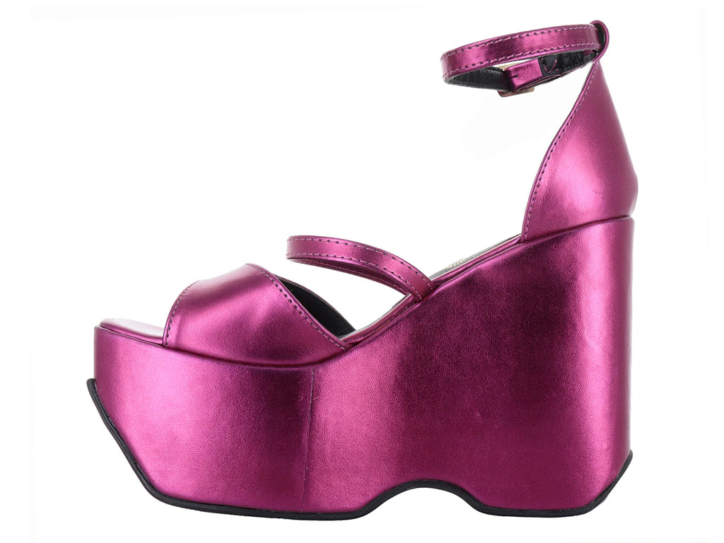 Sandalias Luna Rosa Color Bugambilia para Mujer