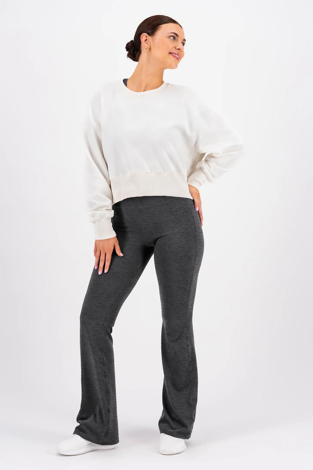 High Rise Flare Legging