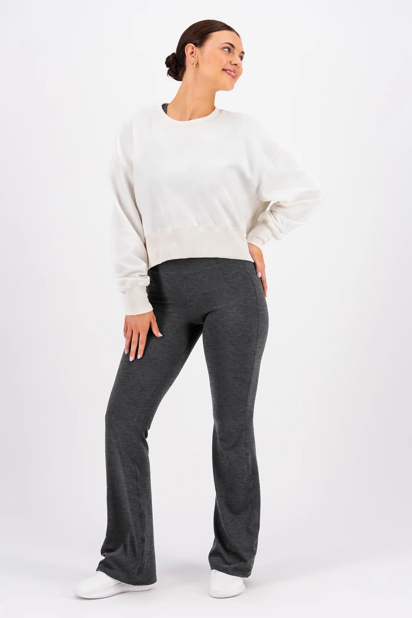 High Rise Flare Legging