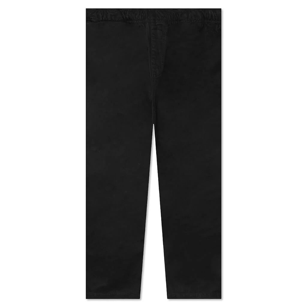Brushed Beach Pant Black