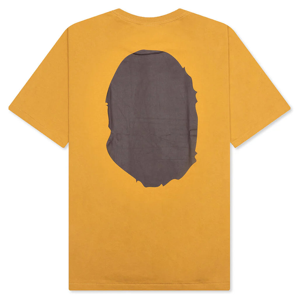 Big Ape Head Tee Yellow