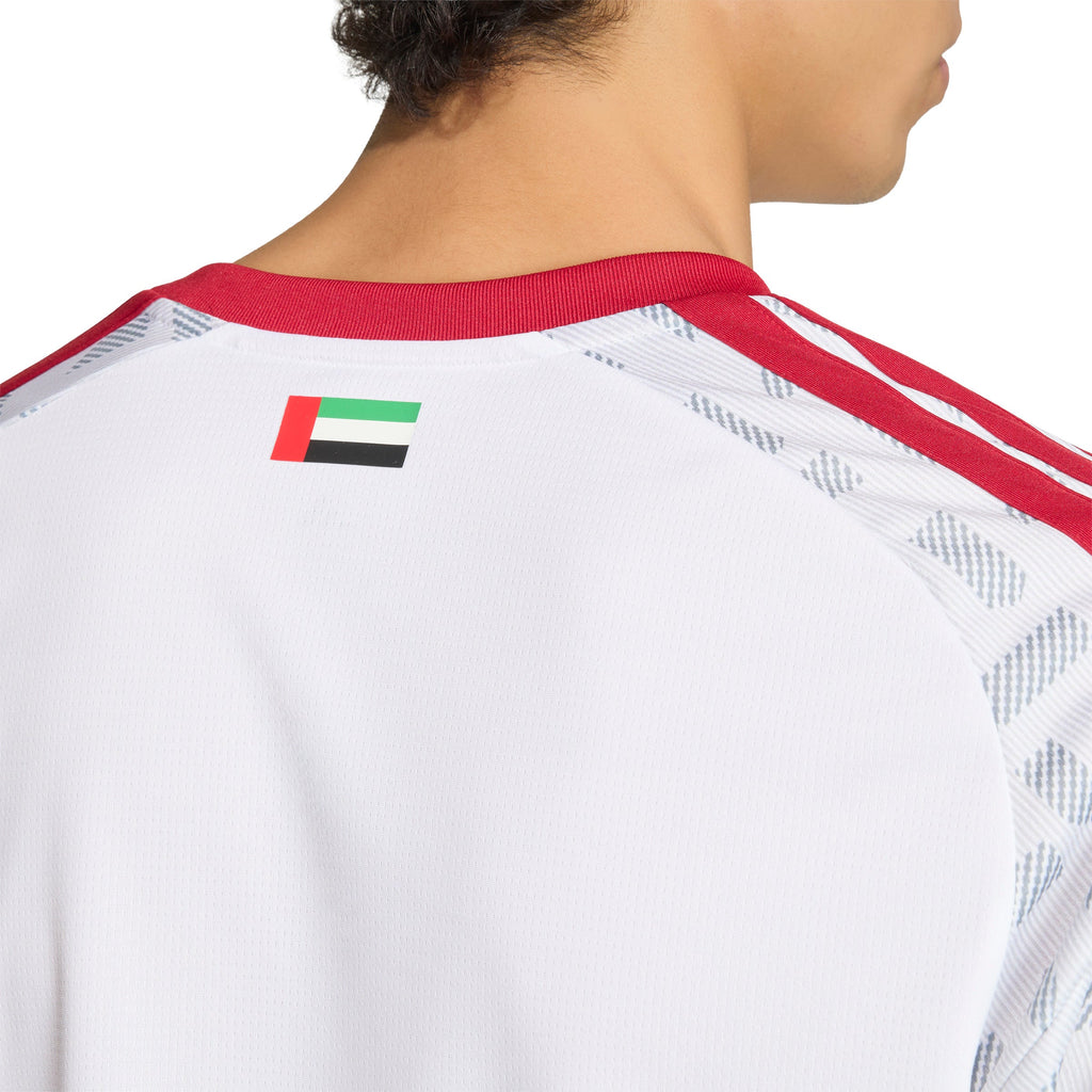 adidas United Arab Emirates Home Mens Soccer Jersey 2026 White