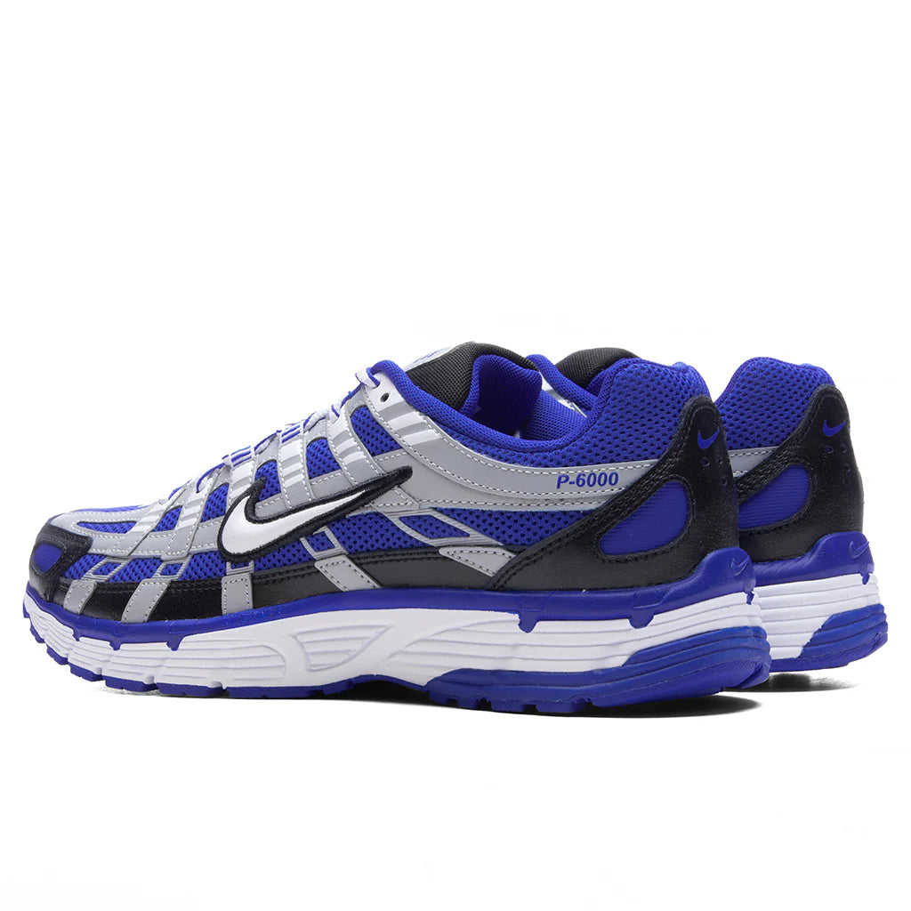 P 6000 Racer Blue White Black Flat Silver