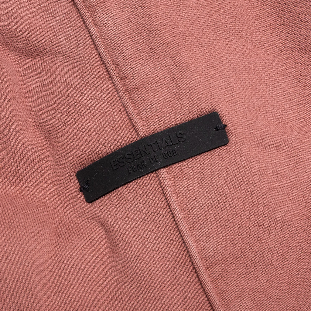 Heavy Fleece Soccer Short Crimson