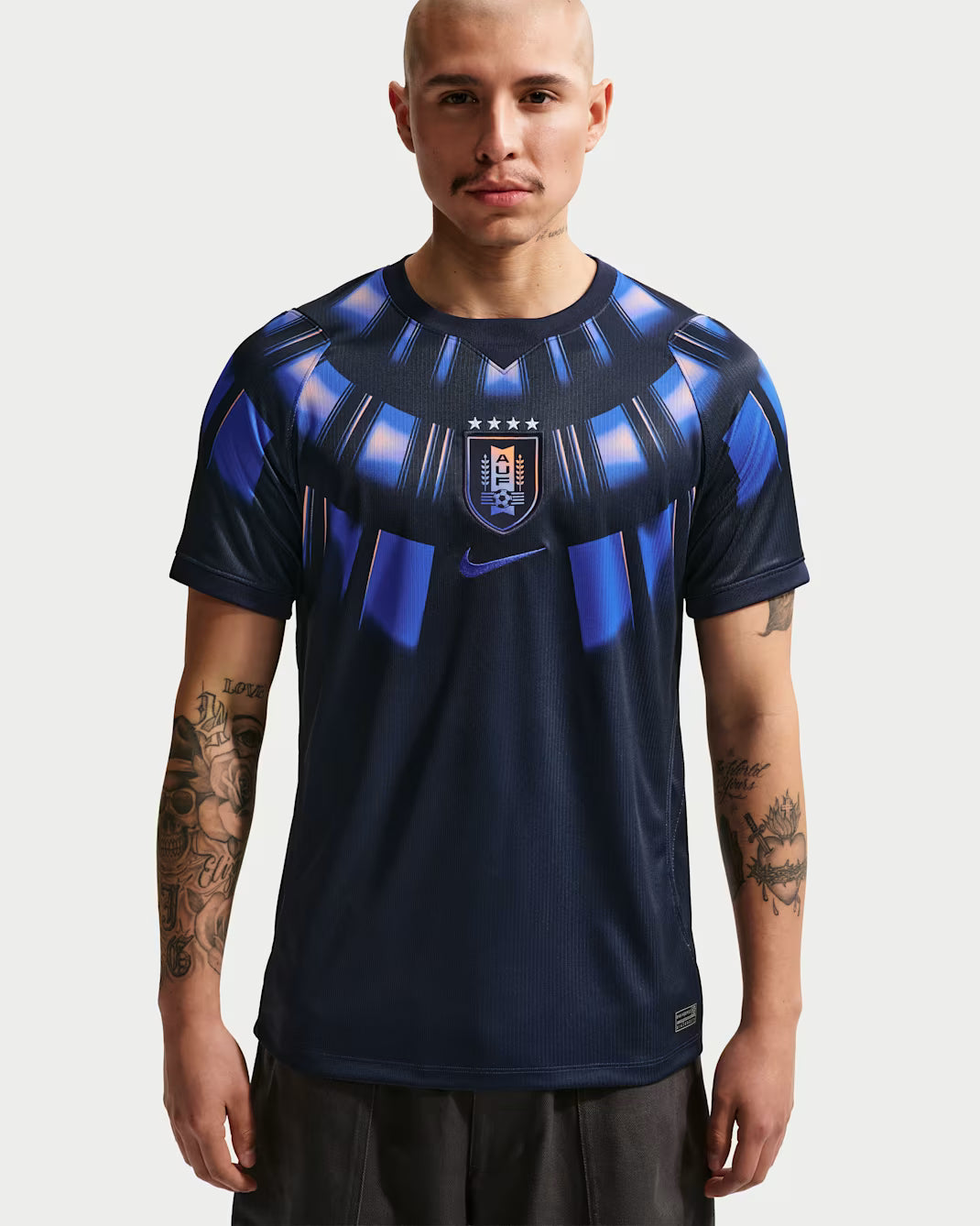 Nike Uruguay 2026 Away Stadium Jersey Black