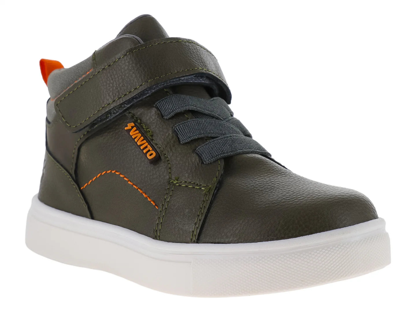 Tenis VAVITO Color Verde Militar para Niño
