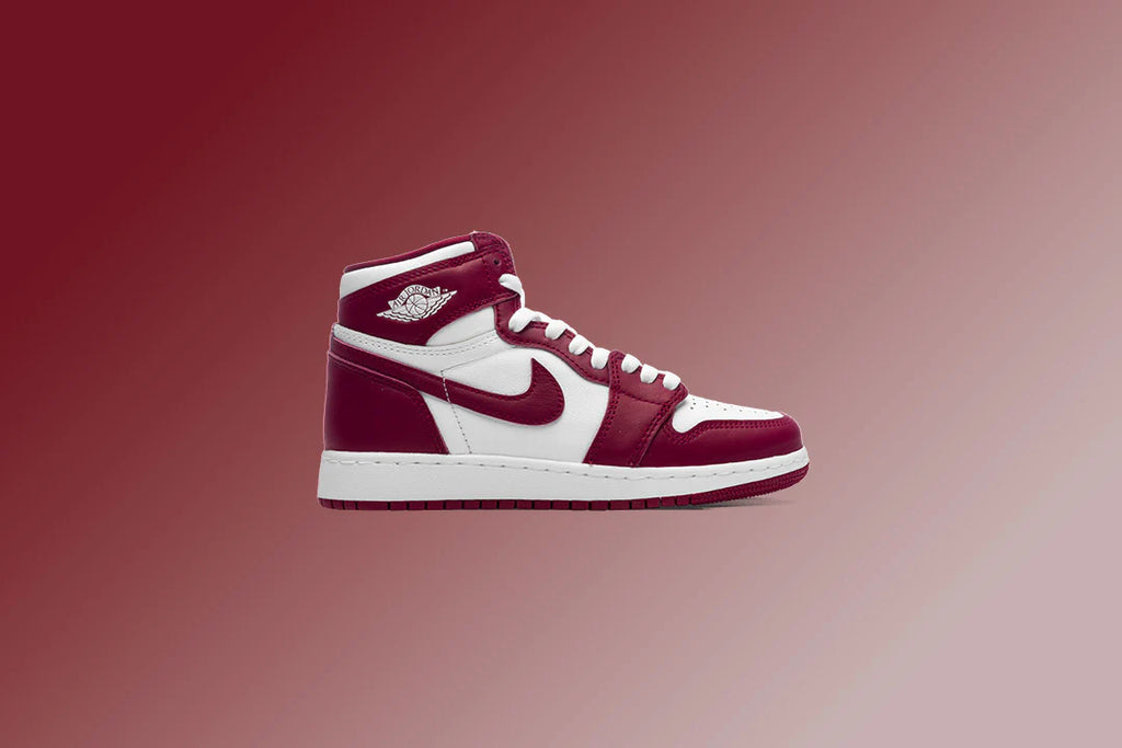 Air Jordan 1 Retro High OG GS White Team Red