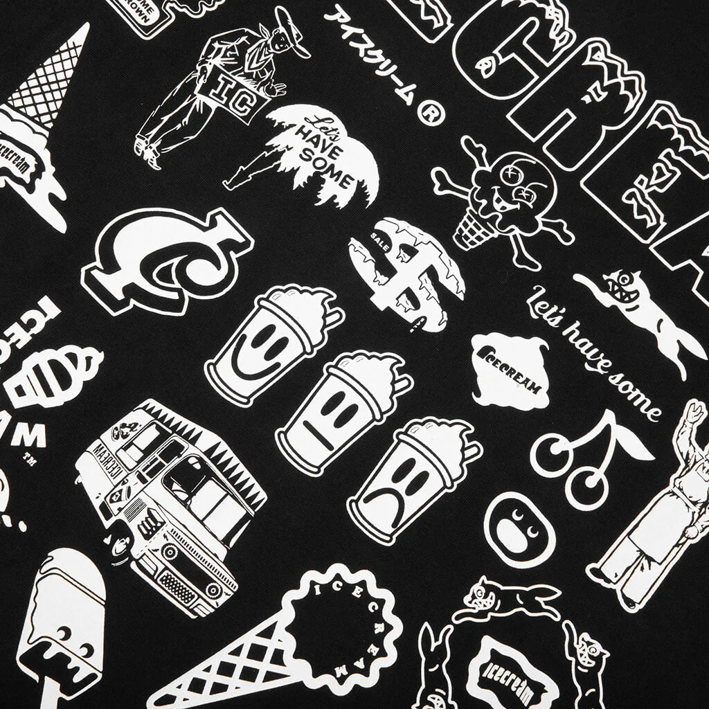 Order Up S S Knit Tee Black
