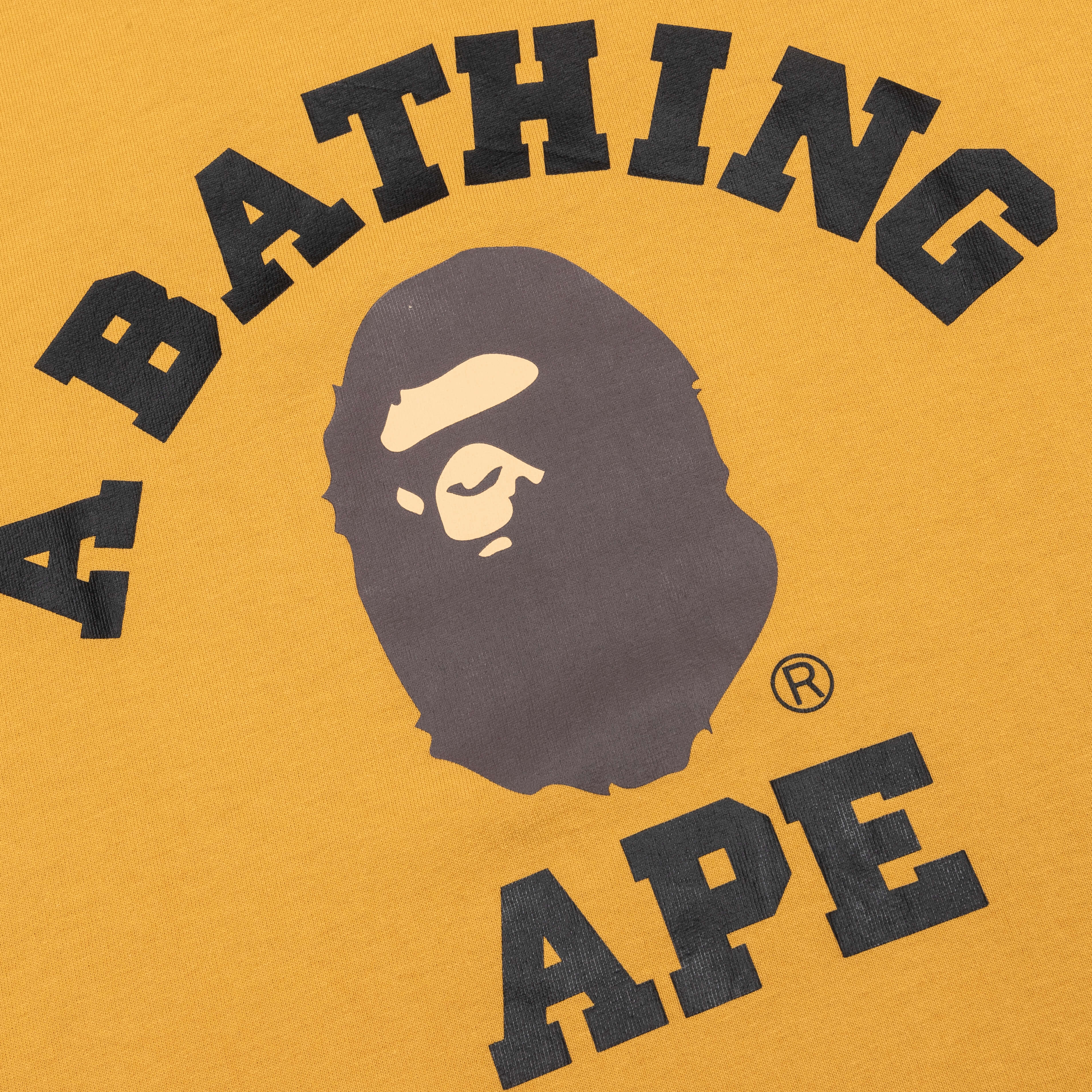 College Tee Yellow