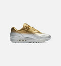Air Max 1 LX Spray Paint Womens Shoe Metallic Silver Metallic Gold