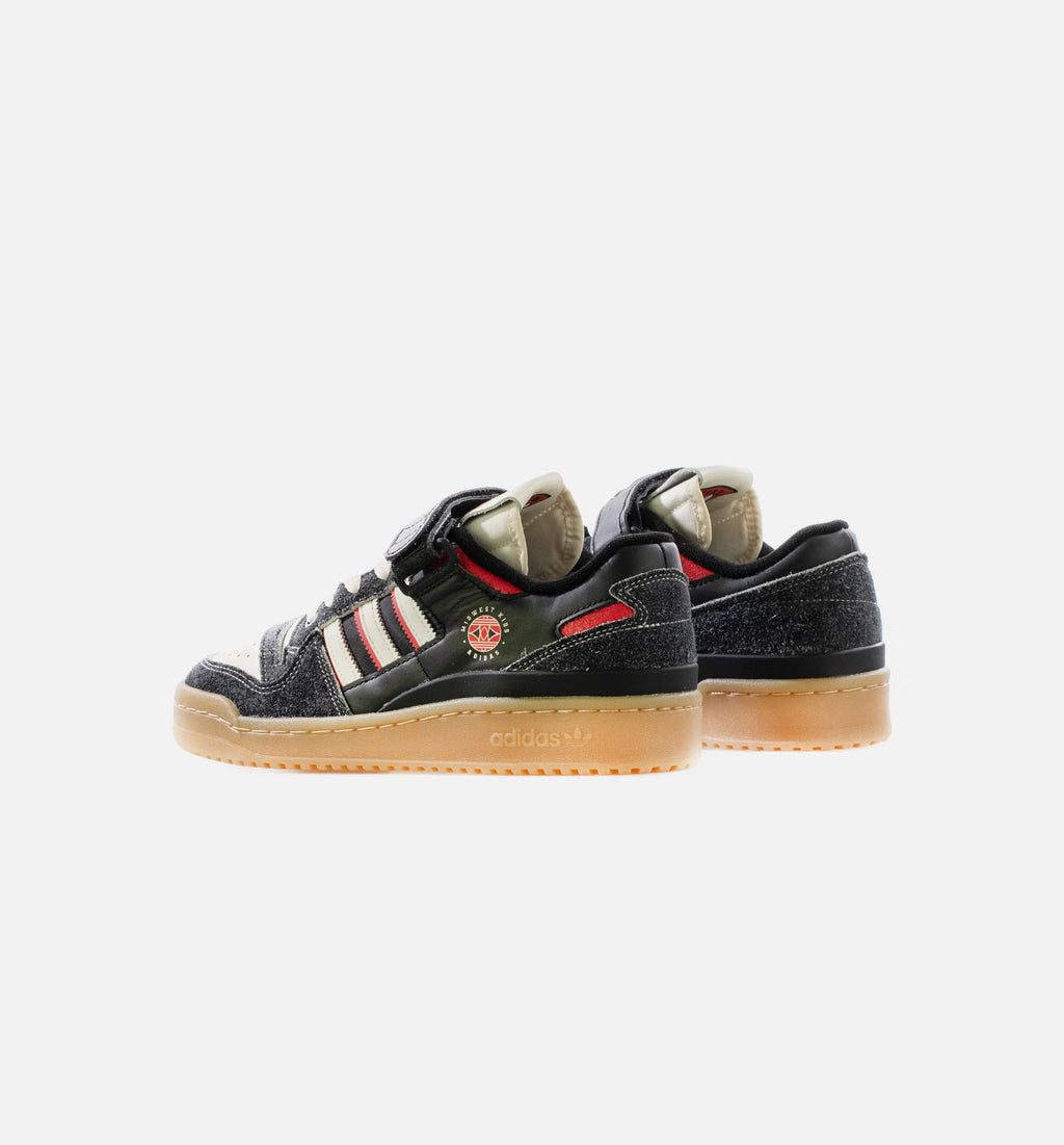 Midwest Kids Forum Lo 84 Mens Lifestyle Shoe Black White Red