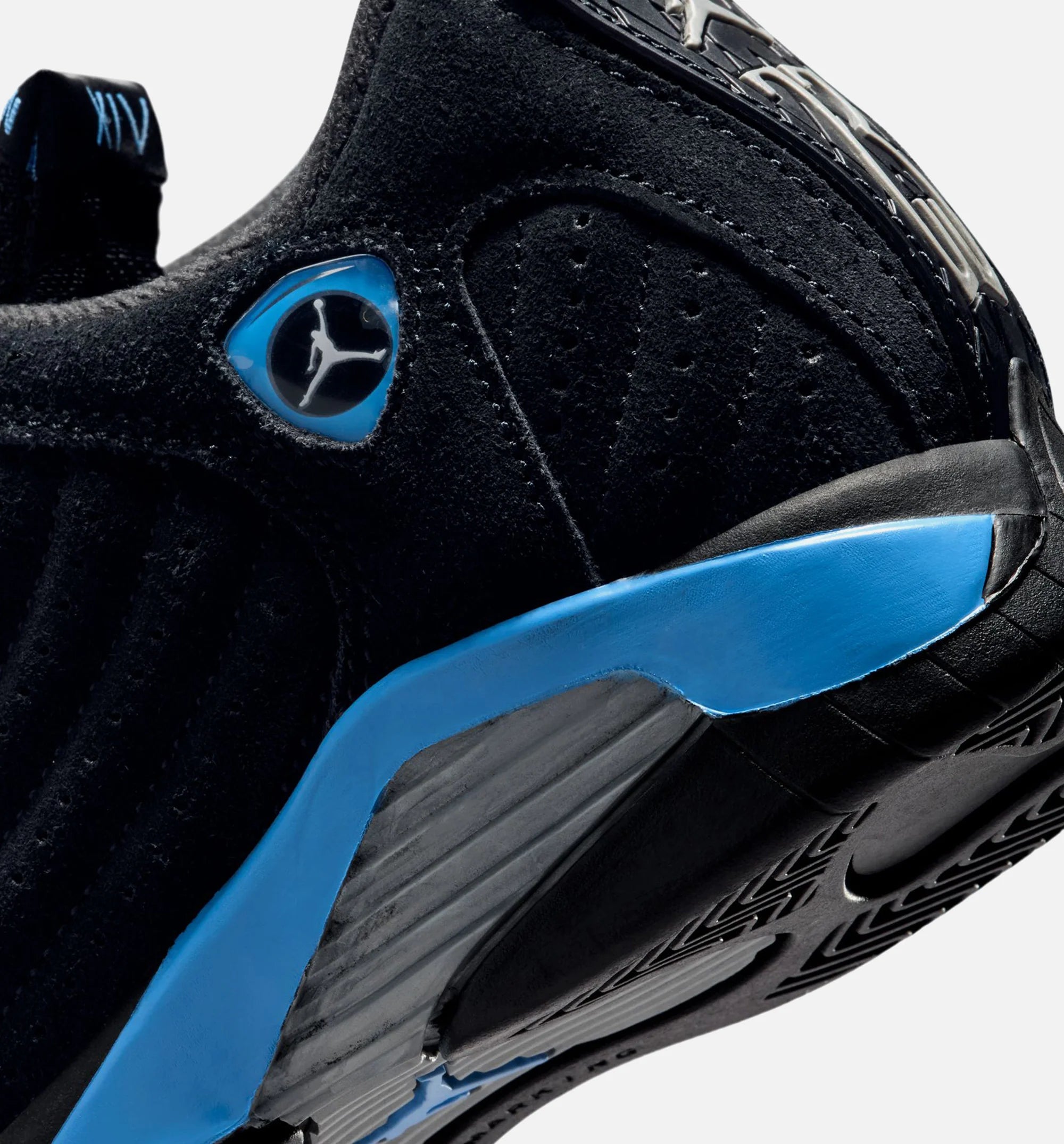 Air Jordan 14 Retro Black University Blue Preschool Lifestyle Shoe Black White University Blue