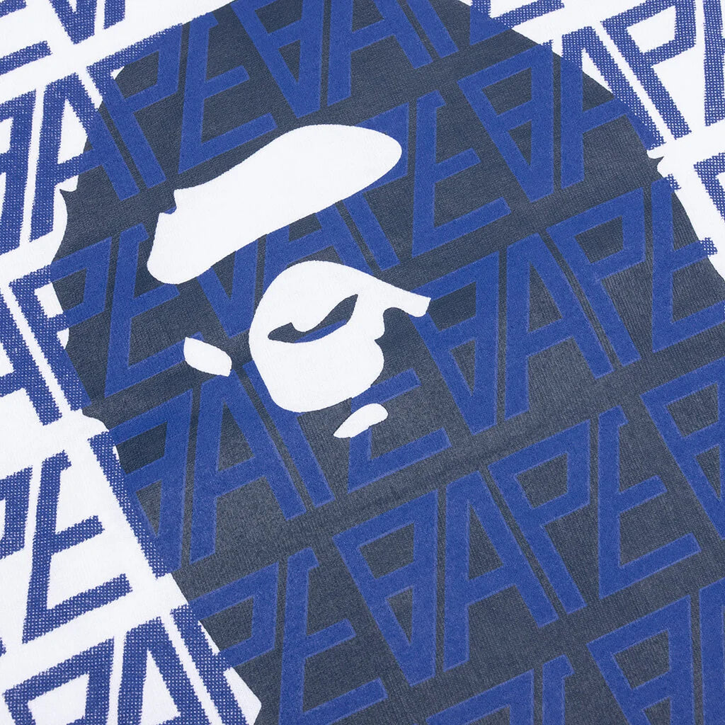 Bape Logo Monogram Tee White