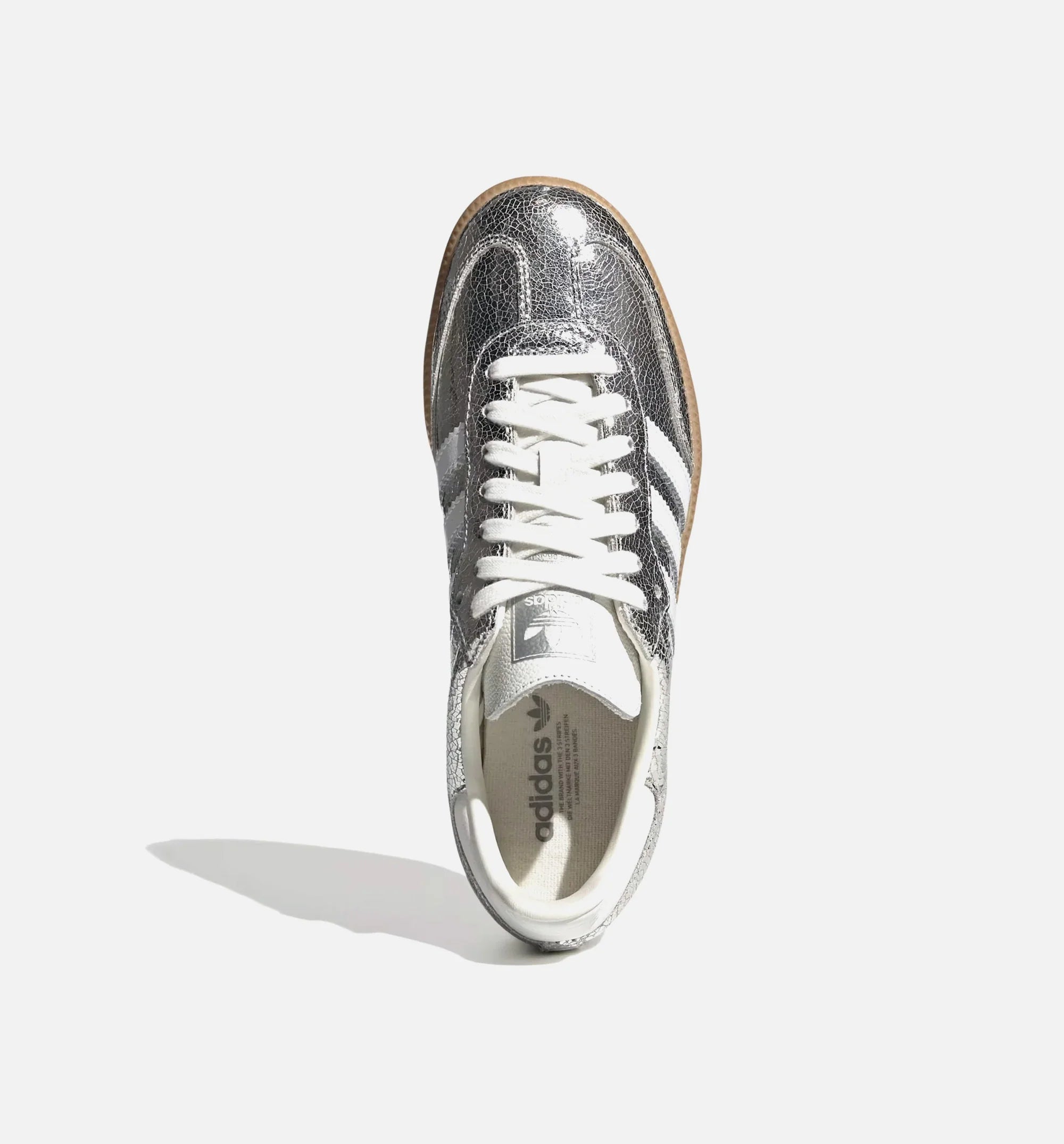 Samba OG Womens Lifestyle Shoe Silver Metallic Cloud White Core White