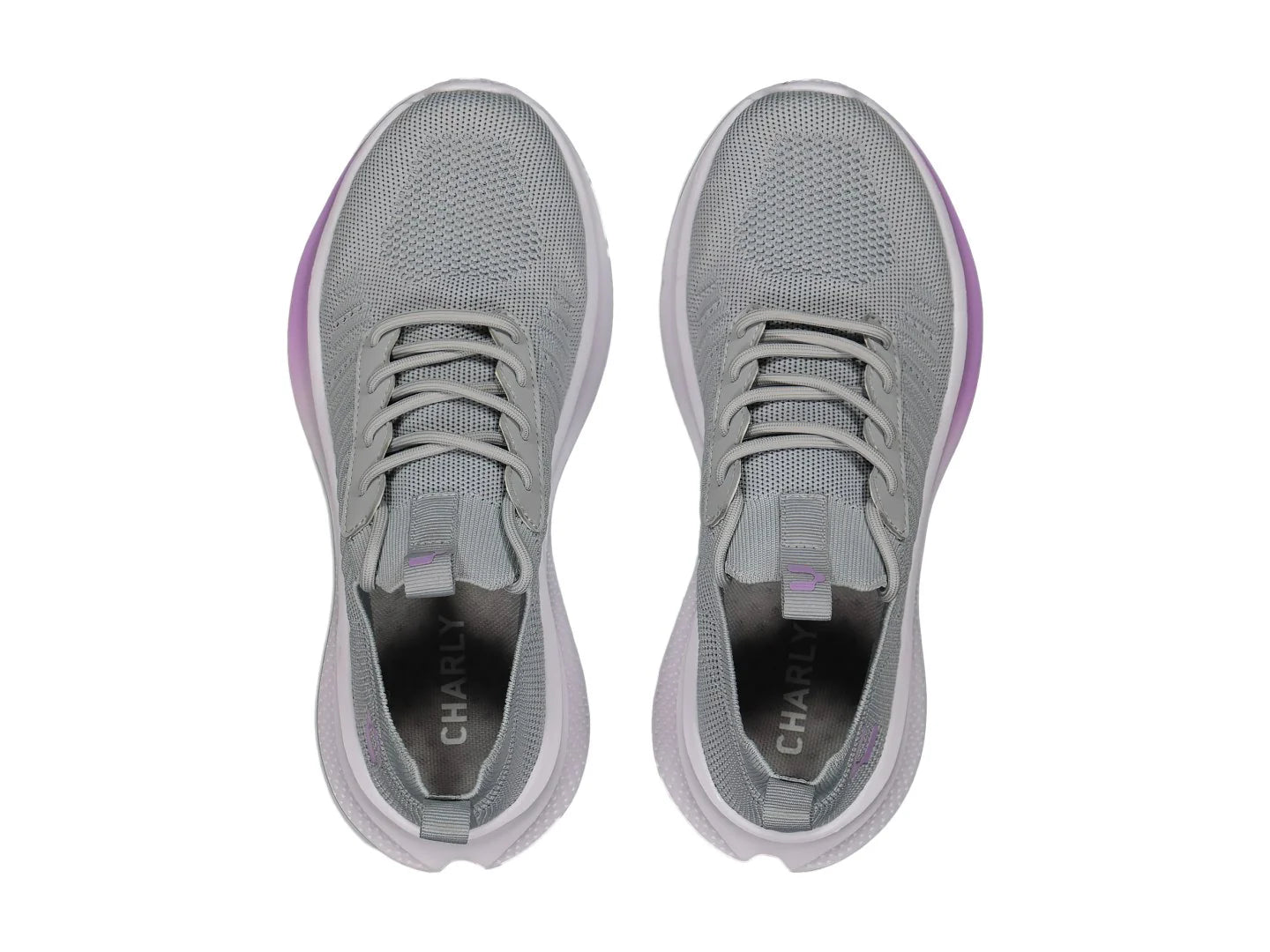 Tenis Charly Gris y Lila para Mujer