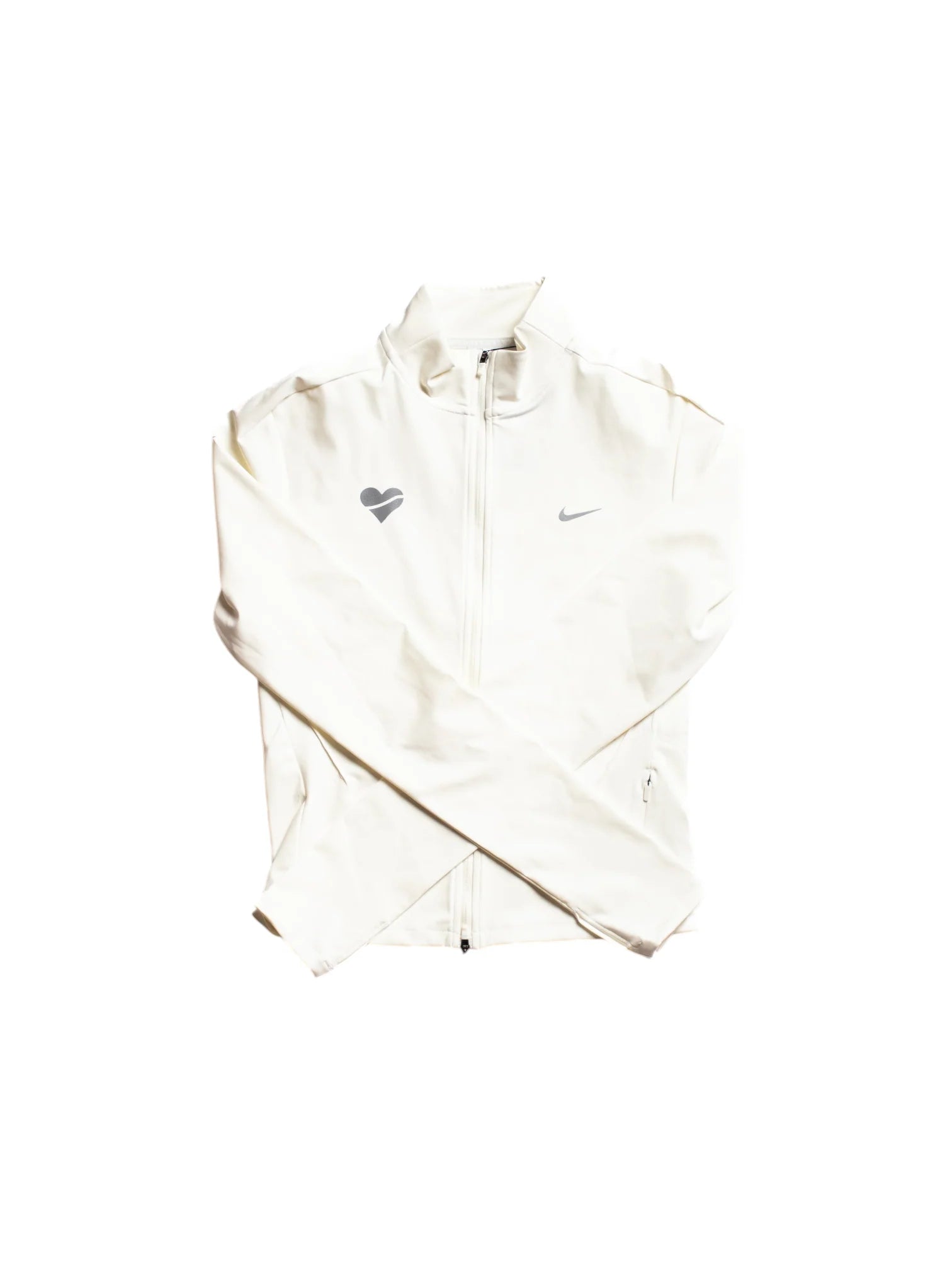 Nike Womens Swift Dri FIT Full Zip Mid Layer Running Top