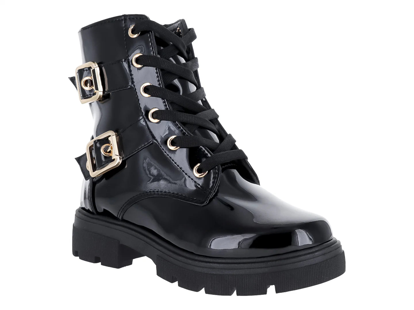 Botas BY PARTY de Charol Negro para Niña