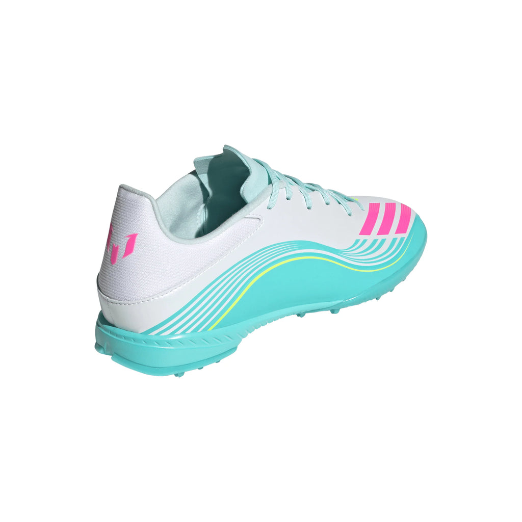 adidas F50 Messi League TF Turf Mens Soccer Cleats White Pink