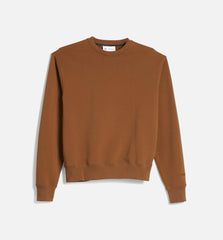 Pharrell Williams Basics Crew Sweashirt Mens Crew Brown