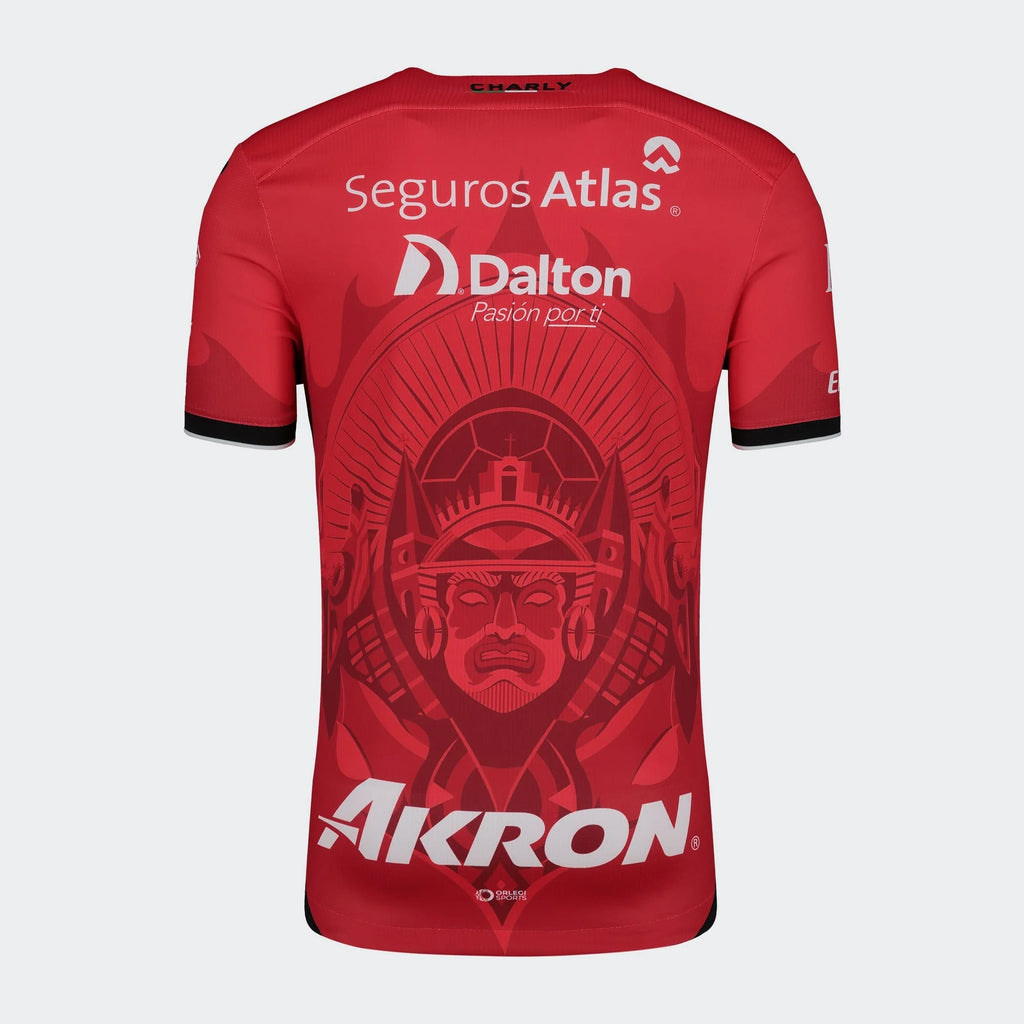 Charly Mens Atlas Third Jersey Authentic 24 25 Red