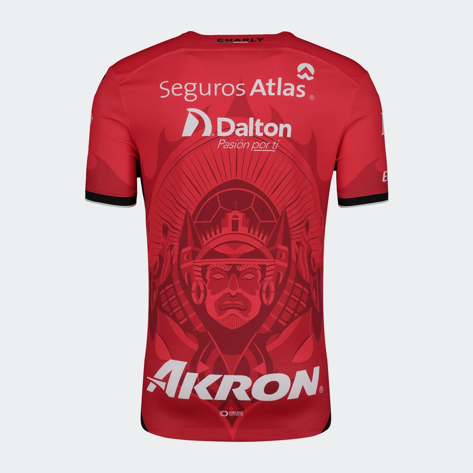 Charly Mens Atlas Third Jersey Authentic 24 25 Red
