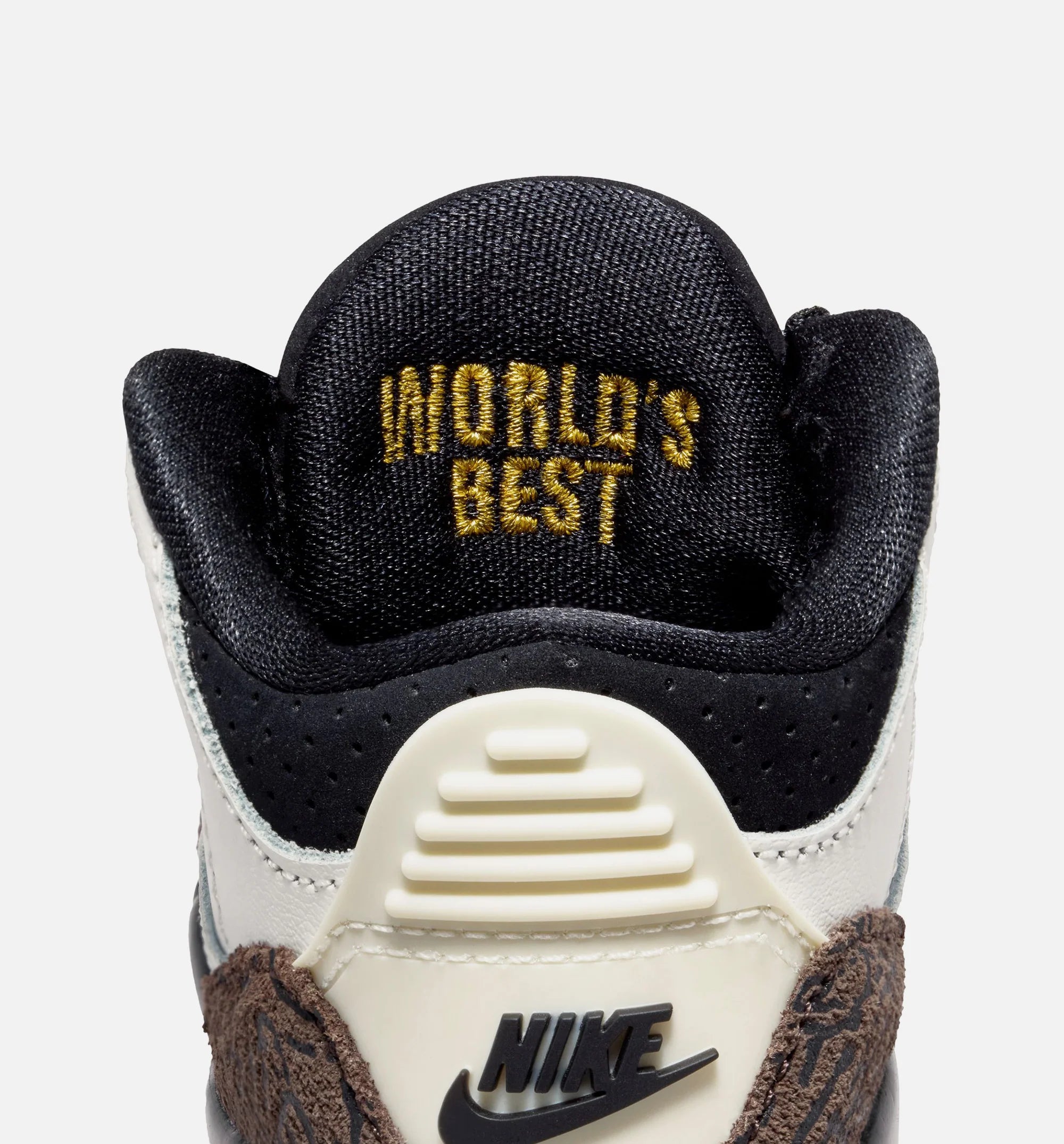 Air Jordan 3 Retro Sail and University Red Infant Toddler Lifestyle Shoe Sail Black University Red Pale Ivory Free Shipping