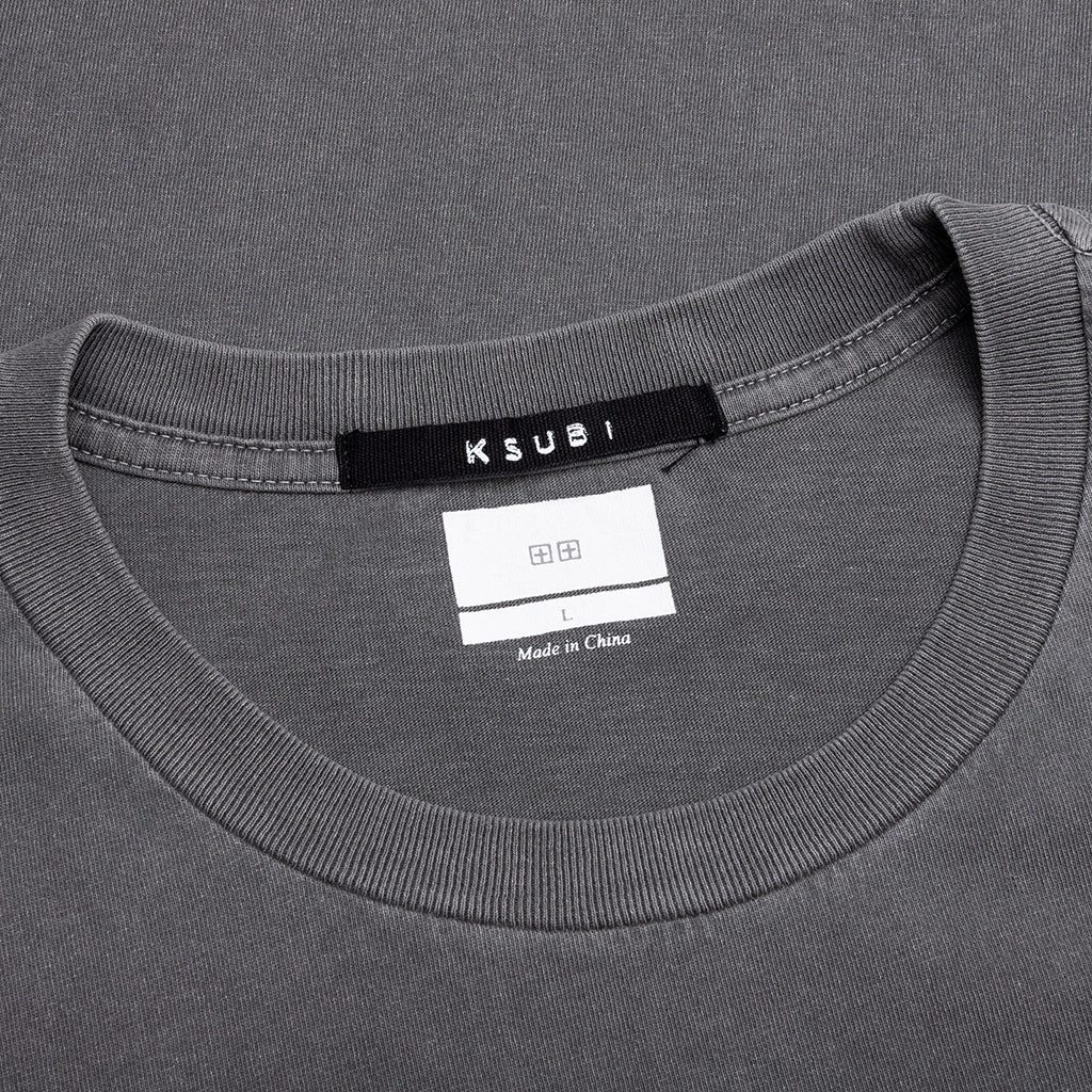 Lock Cut Off Tee Charcoal