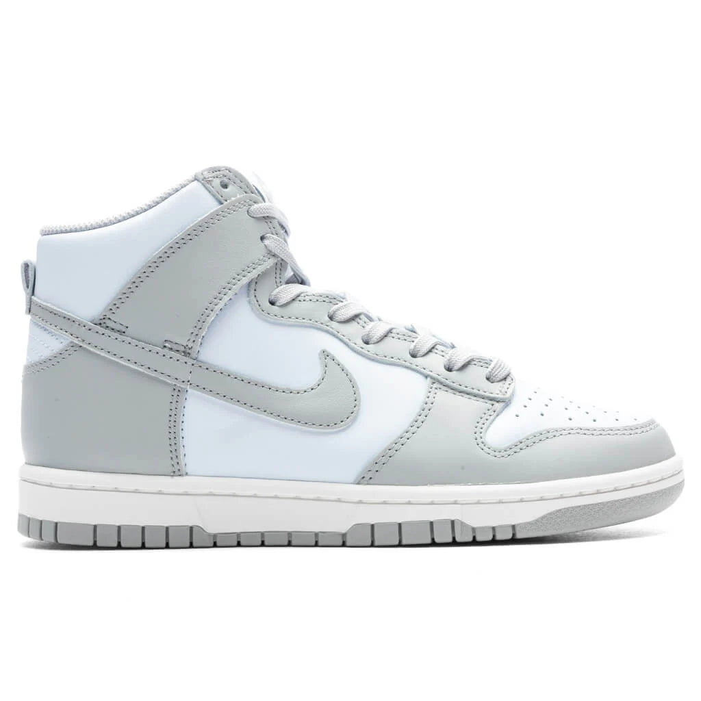 Womens Dunk High Blue Tint Light Smoke Grey Summit White