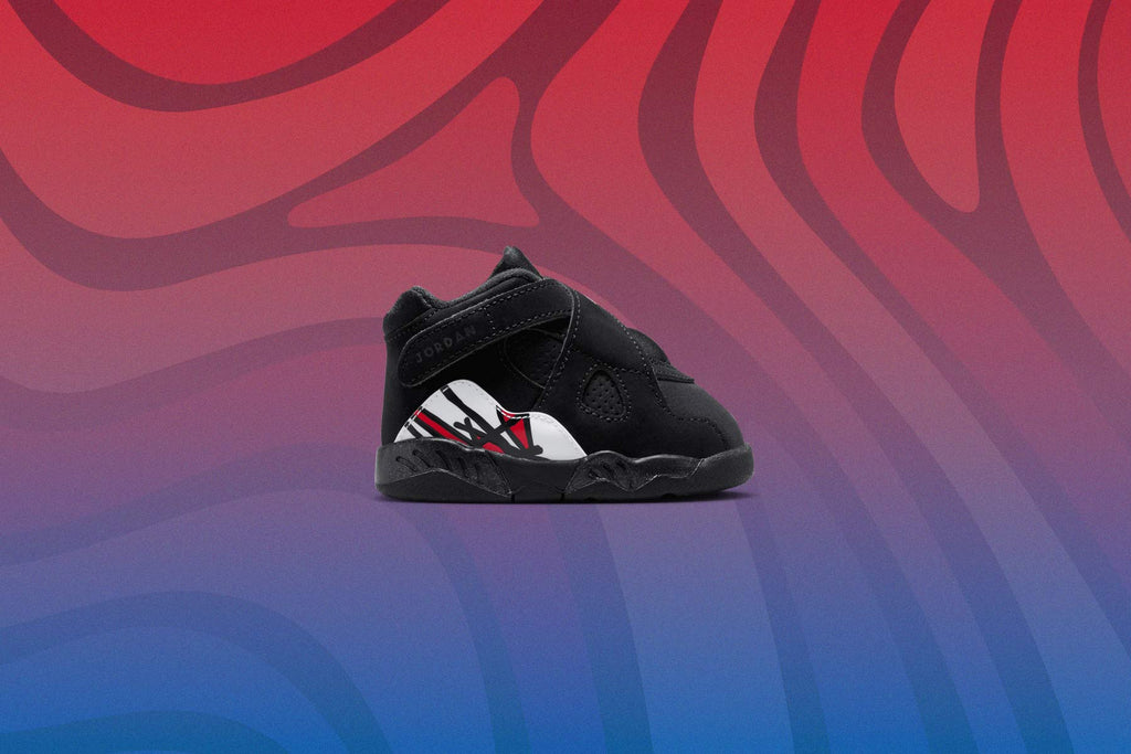 Air Jordan 8 Retro Playoffs TD Black True Red