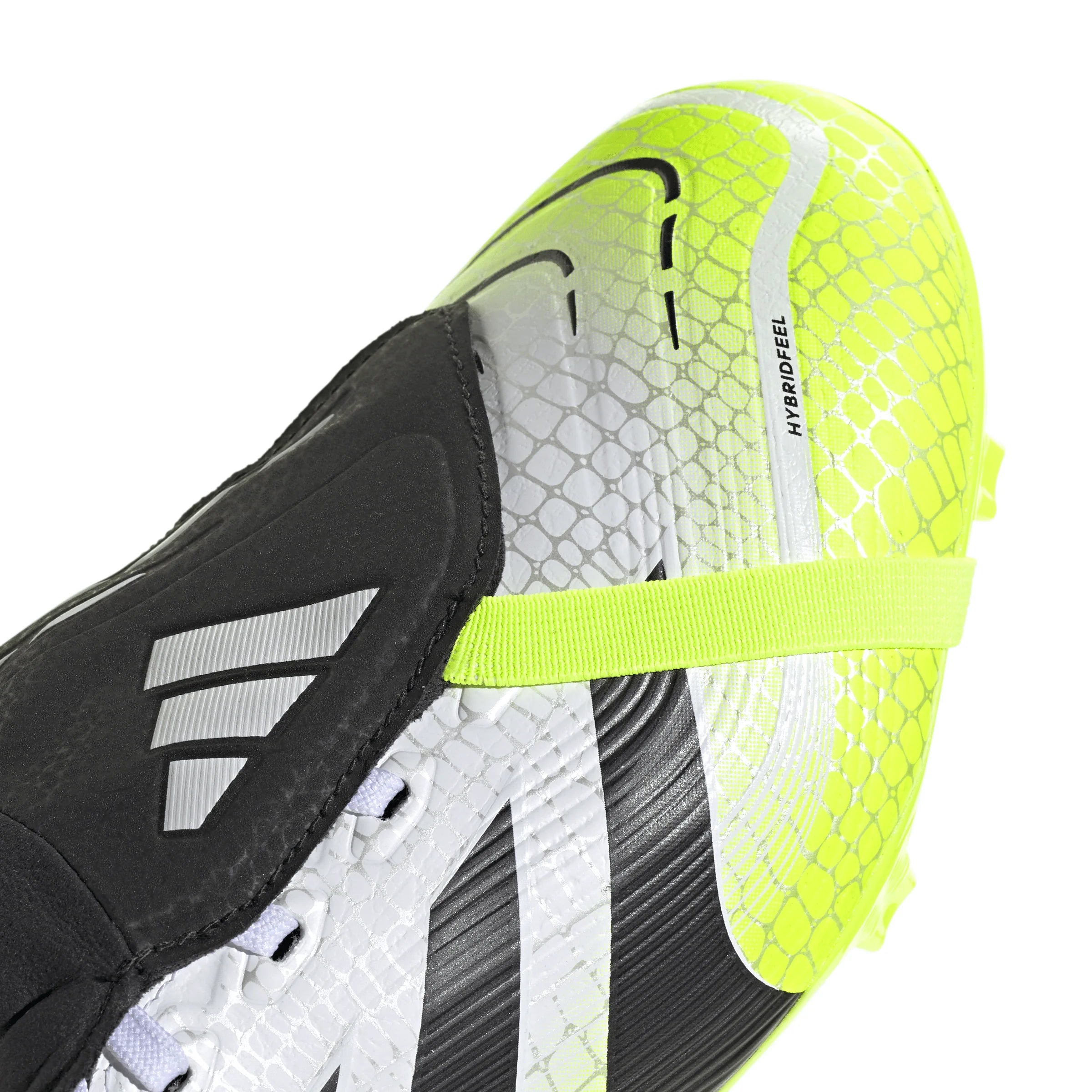 adidas Predator League Fold Over Tongue Firm Multi Ground Soccer Cleats White Black