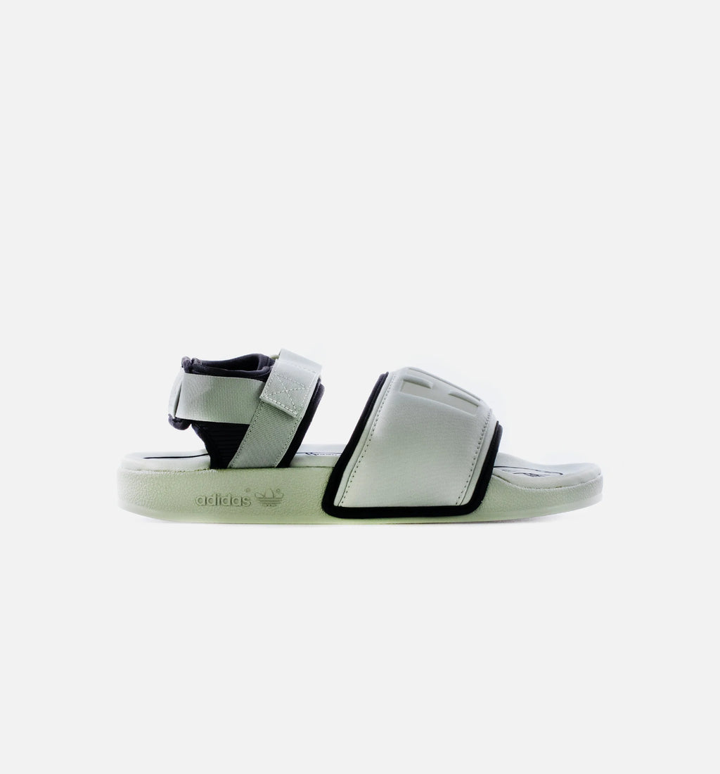 Pharrell Williams Adilette 20 Slides Mens Sandals Halo Green