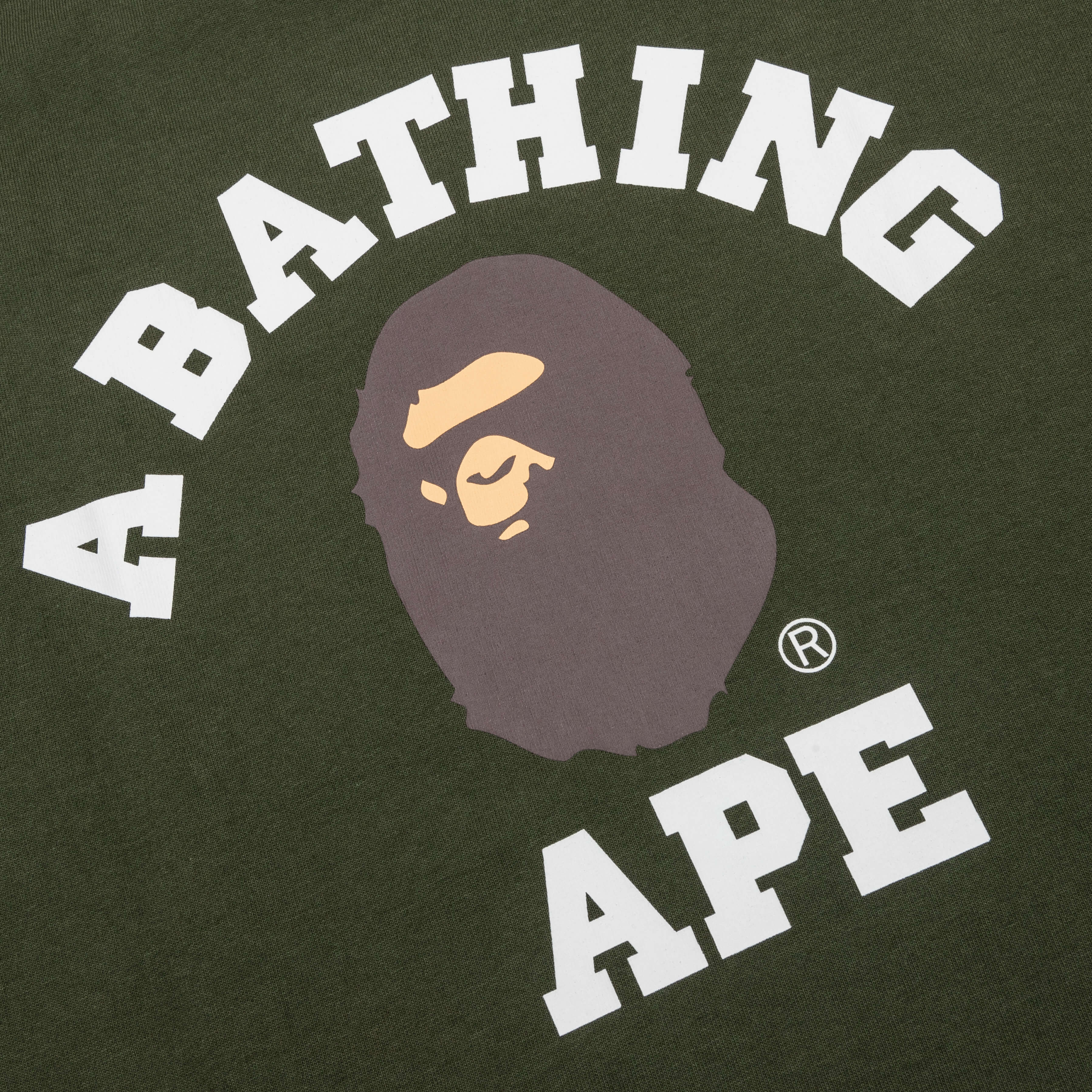 College Tee Olive Drab