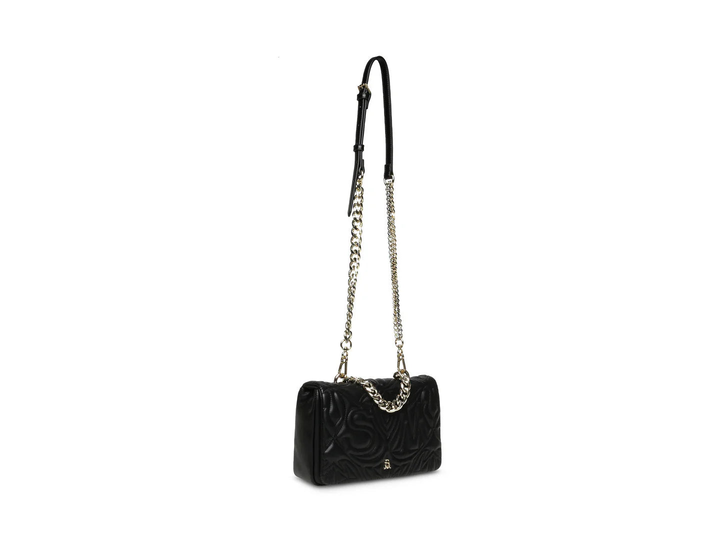 Bolso Steve Madden Negro con Dorado para Mujer
