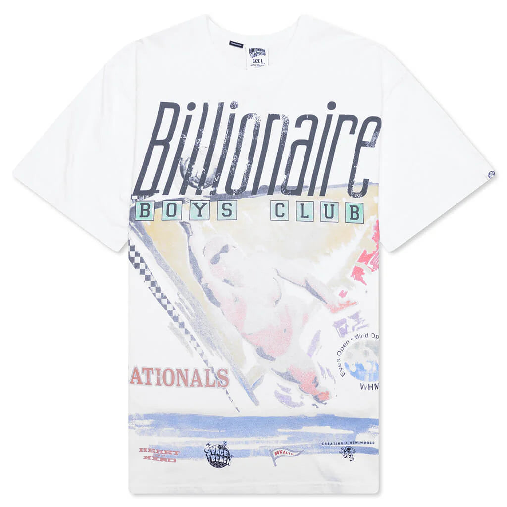 Sighting S S Oversized Knit Shirt White