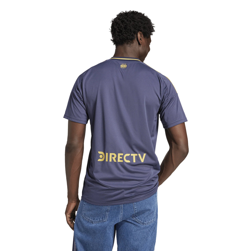 adidas Mens Boca Juniors Third Jersey 24 25 Navy