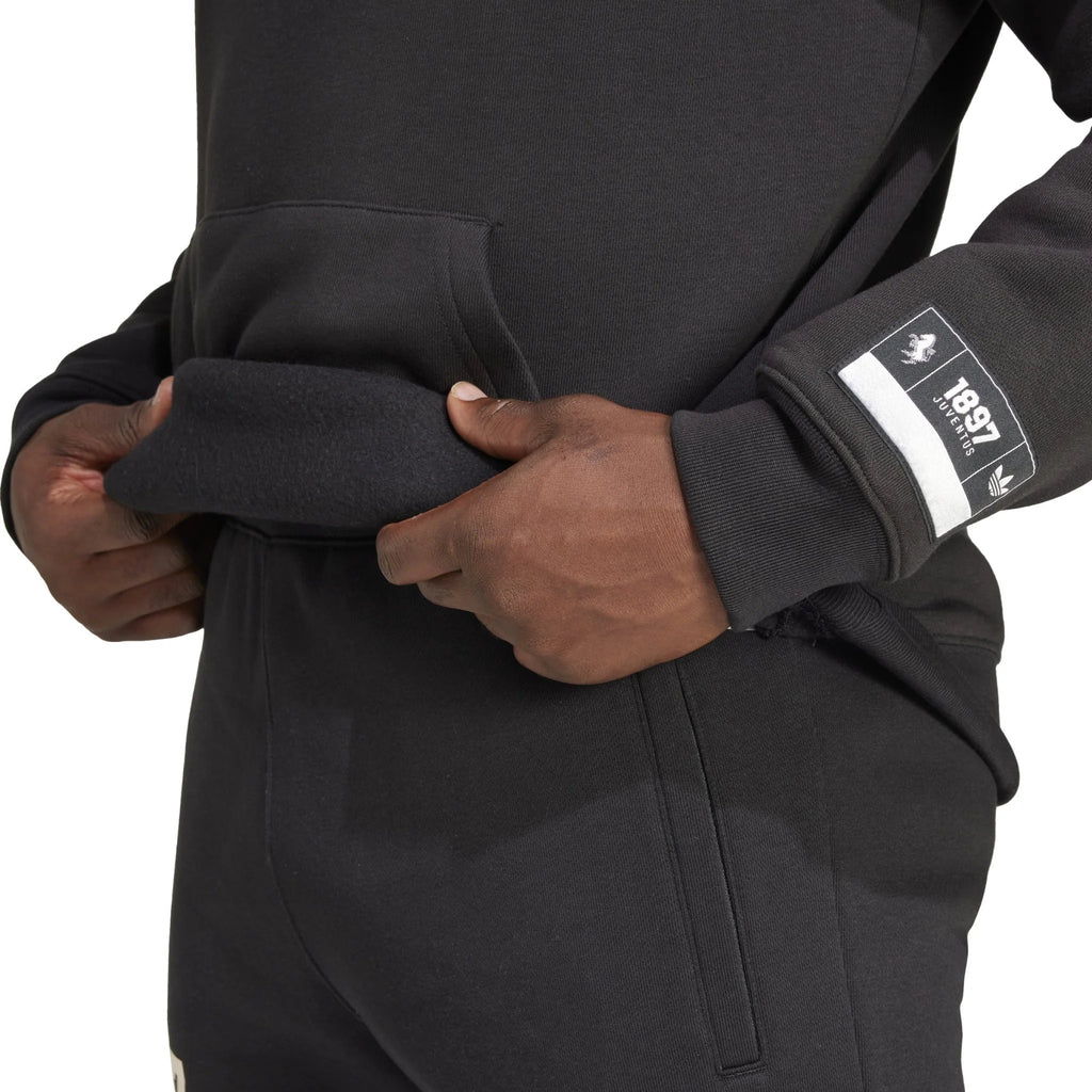 adidas Juventus VRCT Hoodie Black Gold