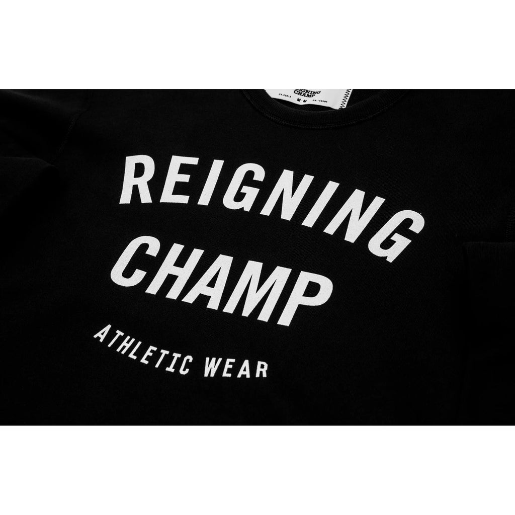 Reigning Champ Gym Crewneck Mens Black