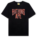 Color Camo Bathing Ape Tee Black